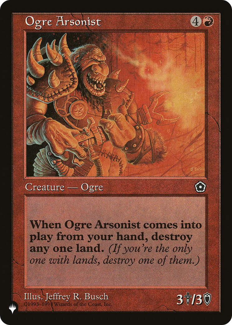 Ogre Arsonist [The List Reprints] | Exor Games Truro