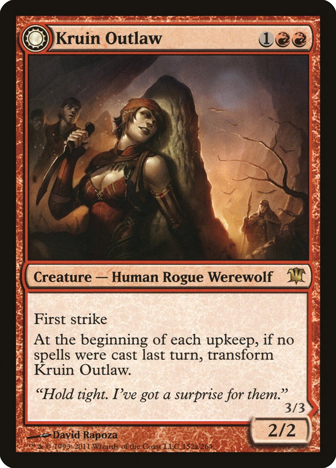 Kruin Outlaw // Terror of Kruin Pass [Innistrad] | Exor Games Truro