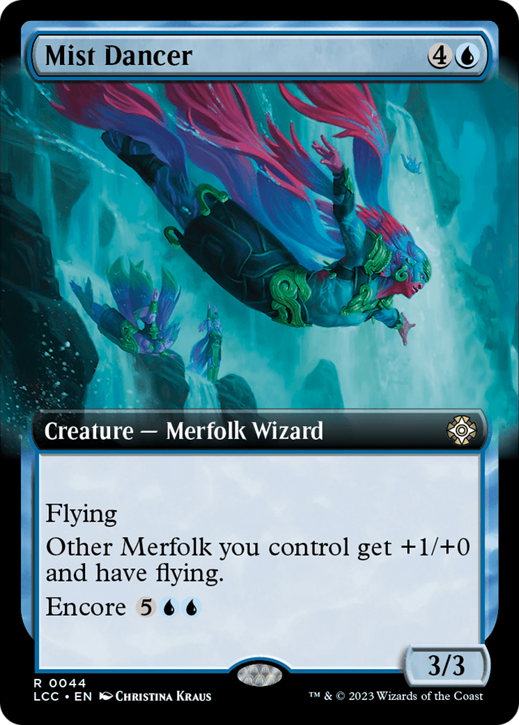Mist Dancer (Extended Art) [The Lost Caverns of Ixalan Commander] | Exor Games Truro