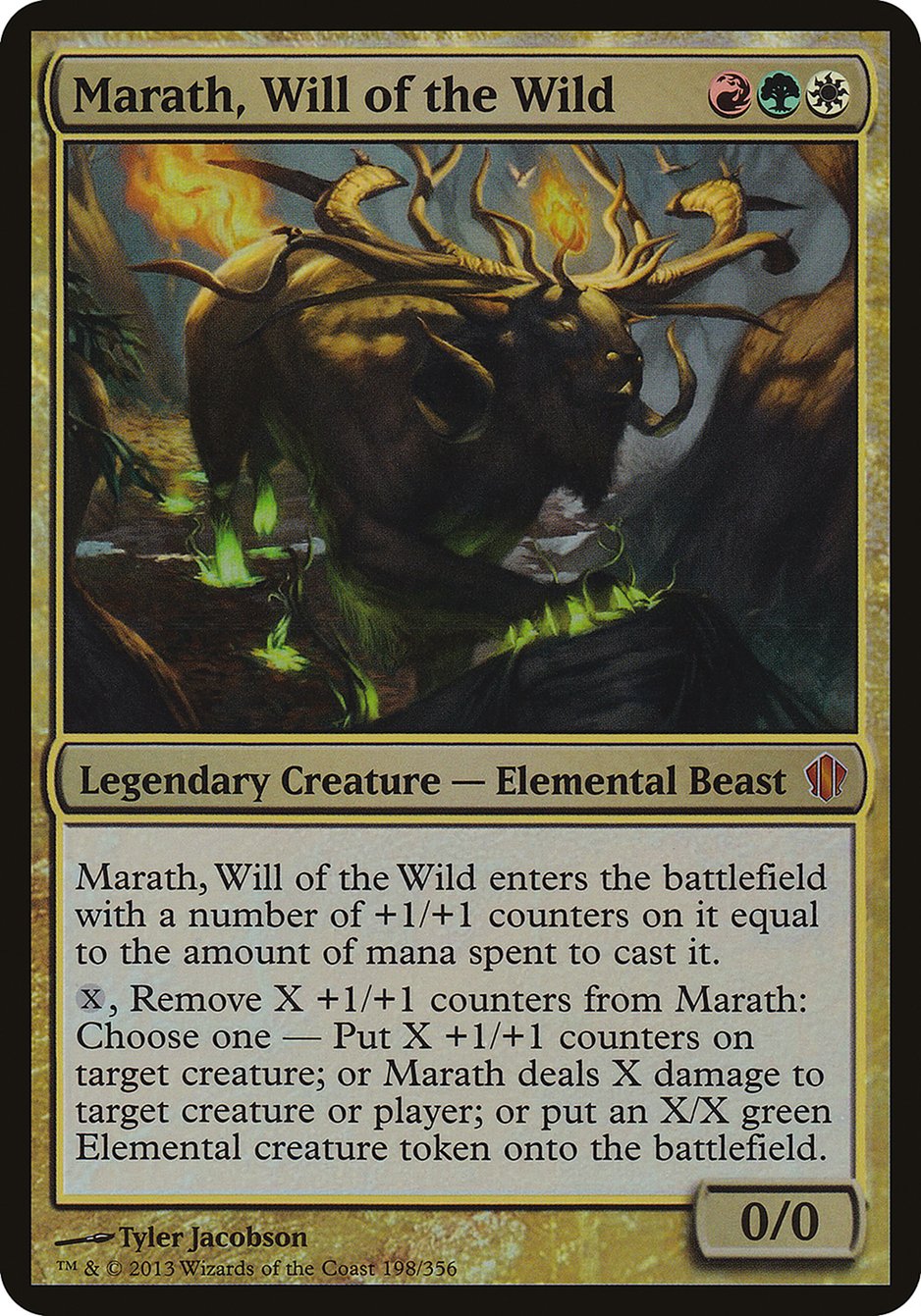 Marath, Will of the Wild (Oversized) [Commander 2013 Oversized] | Exor Games Truro