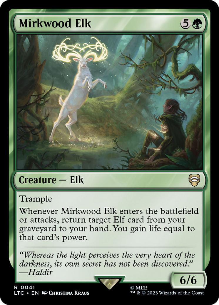 Mirkwood Elk [The Lord of the Rings: Tales of Middle-Earth Commander] | Exor Games Truro