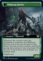 Howlpack Piper // Wildsong Howler (Extended Art) [Innistrad: Crimson Vow] | Exor Games Truro