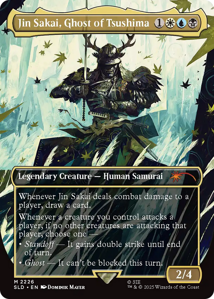 Jin Sakai, Ghost of Tsushima [Secret Lair Drop Series] | Exor Games Truro