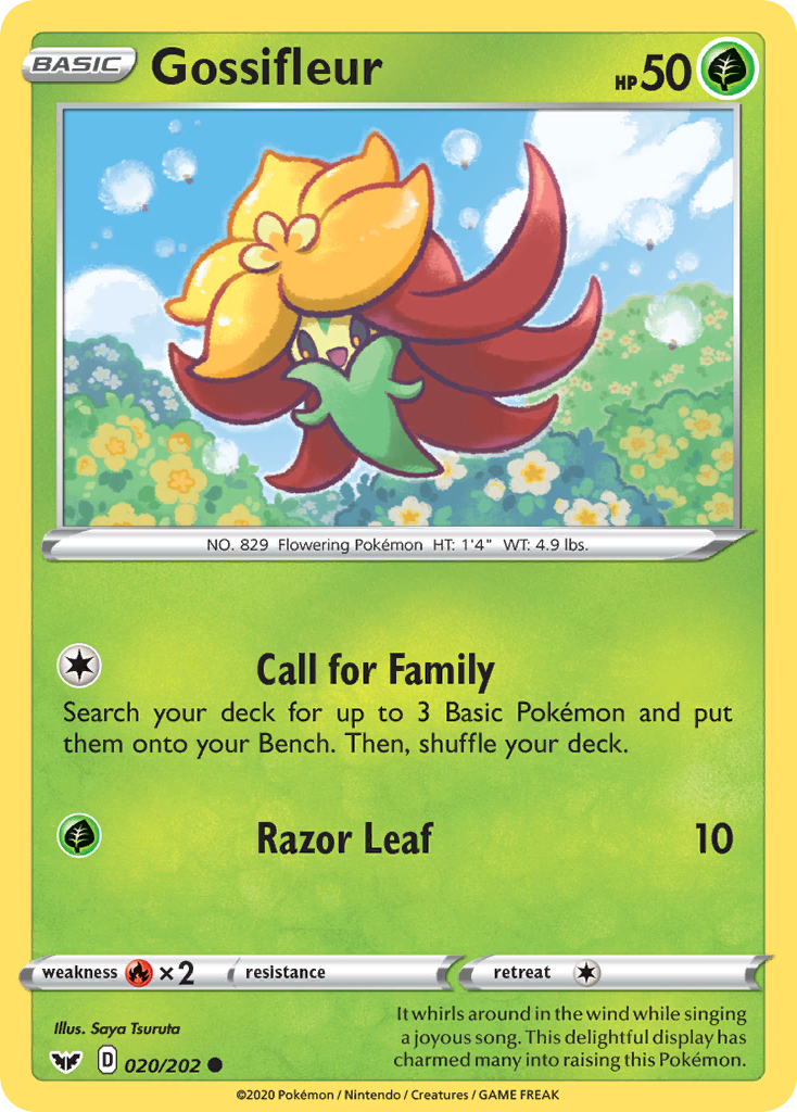 Gossifleur (020/202) [Sword & Shield: Base Set] | Exor Games Truro