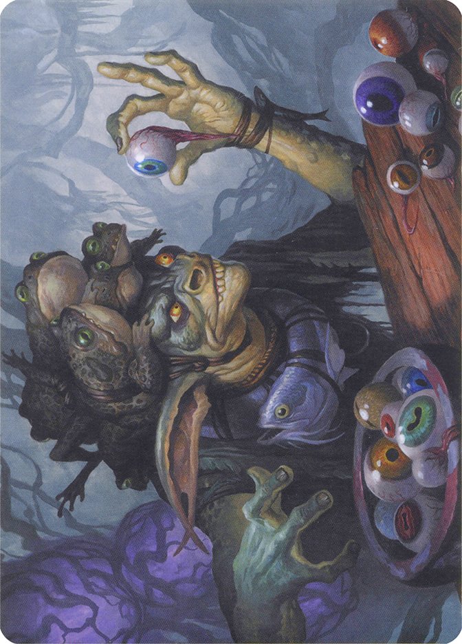 Warteye Witch // Warteye Witch [Modern Horizons Art Series] | Exor Games Truro