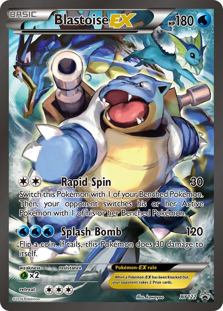 Blastoise EX (XY122) (Jumbo Card) [XY: Black Star Promos] | Exor Games Truro