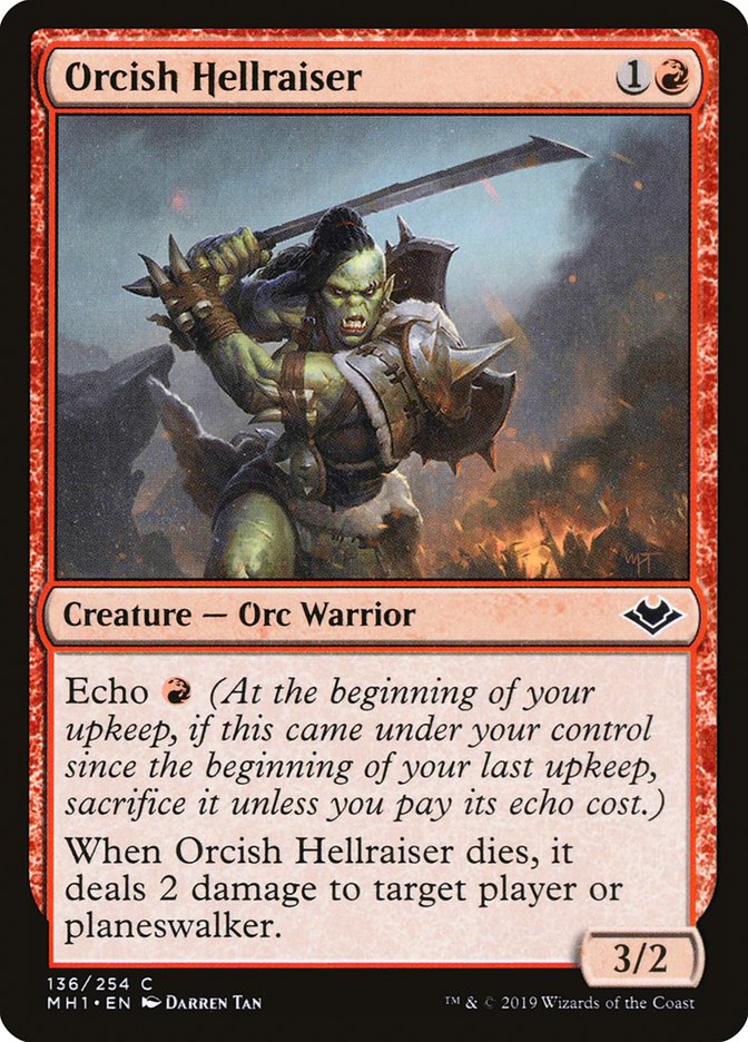Orcish Hellraiser [Modern Horizons] | Exor Games Truro