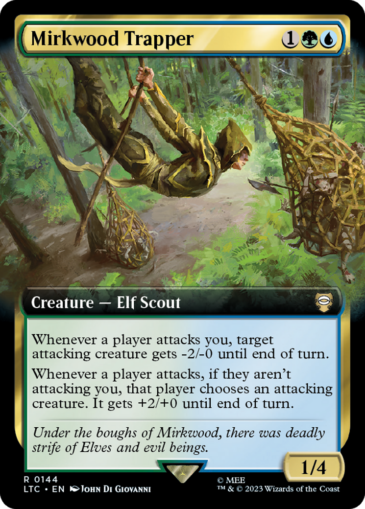 Mirkwood Trapper (Extended Art) [The Lord of the Rings: Tales of Middle-Earth Commander] | Exor Games Truro