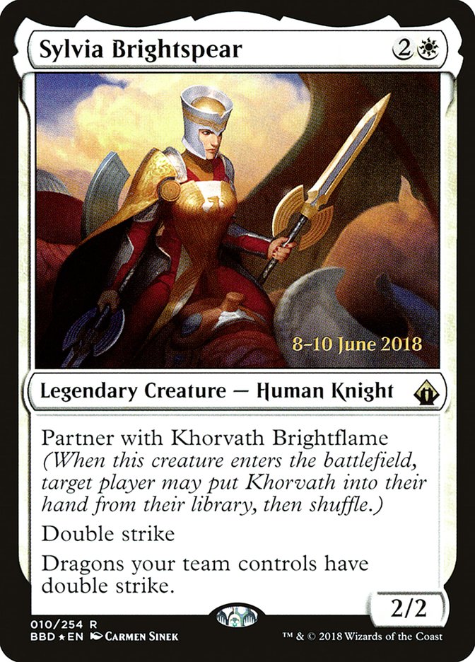 Sylvia Brightspear [Battlebond Prerelease Promos] | Exor Games Truro
