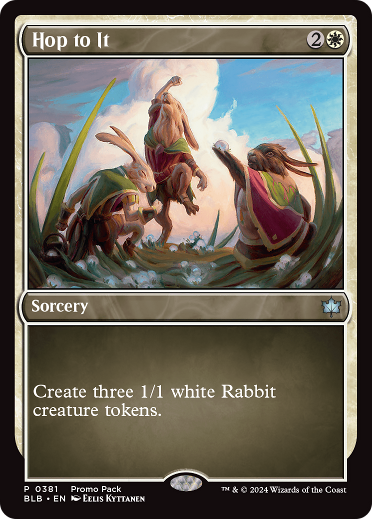 Hop to It [Bloomburrow Promos] | Exor Games Truro