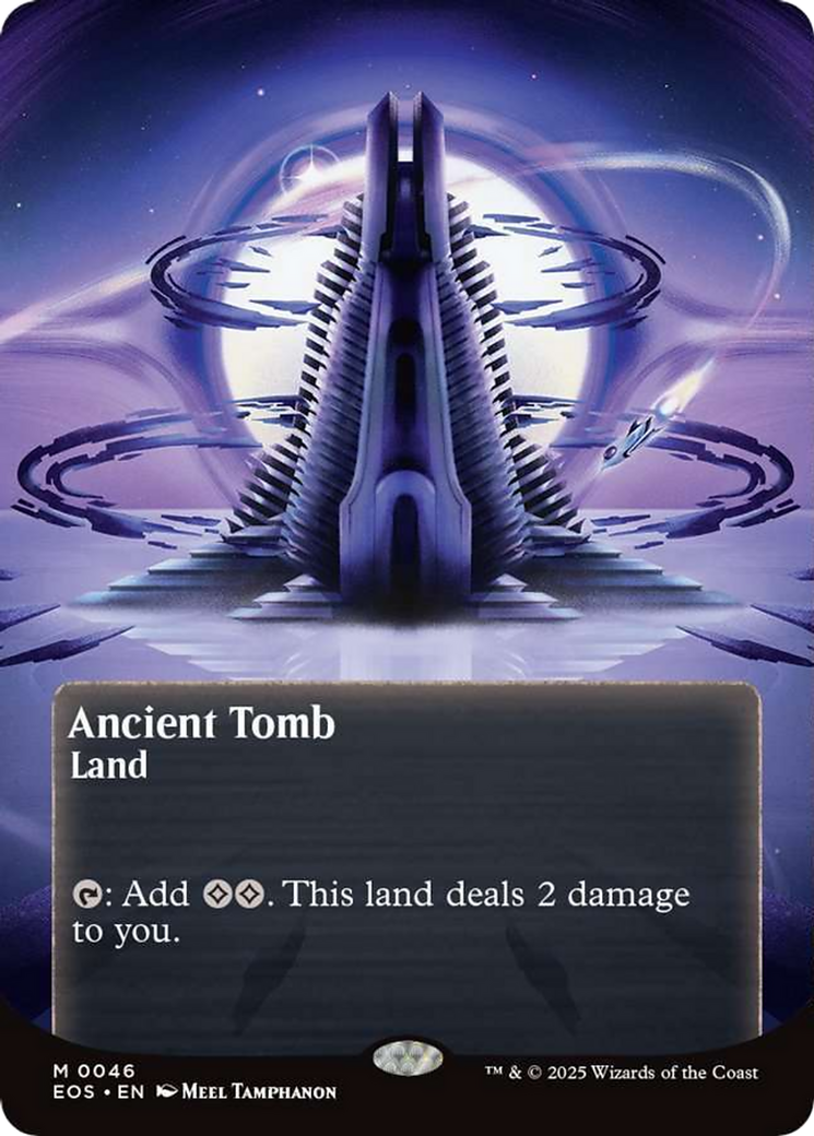 Ancient Tomb (0046) (Borderless) [Edge of Eternities: Stellar Sights] | Exor Games Truro