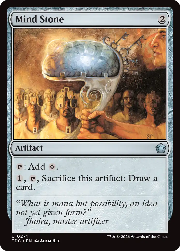 Mind Stone [Foundations Commander] | Exor Games Truro