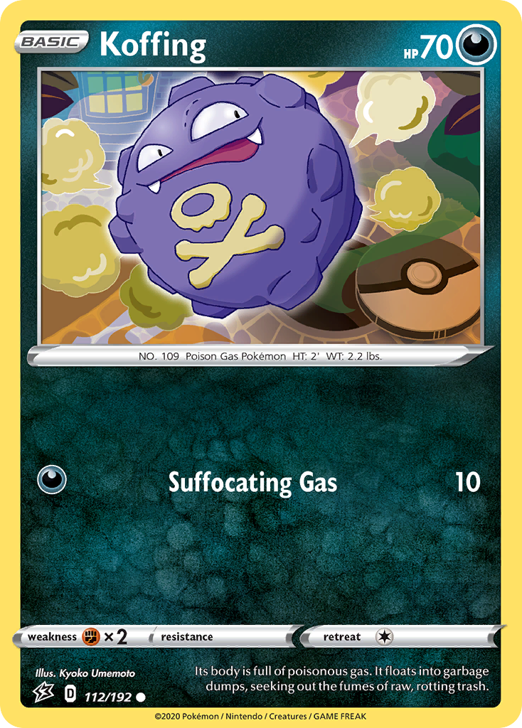 Koffing (112/192) [Sword & Shield: Rebel Clash] | Exor Games Truro