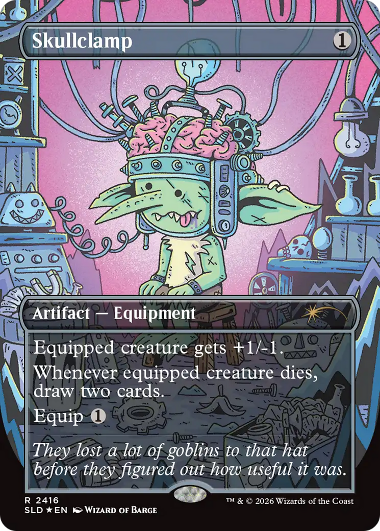 Skullclamp (2416) [Secret Lair Drop Series] | Exor Games Truro