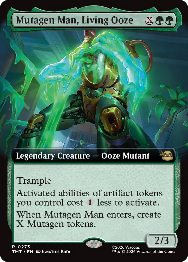 Mutagen Man, Living Ooze (Extended Art) [Teenage Mutant Ninja Turtles] | Exor Games Truro