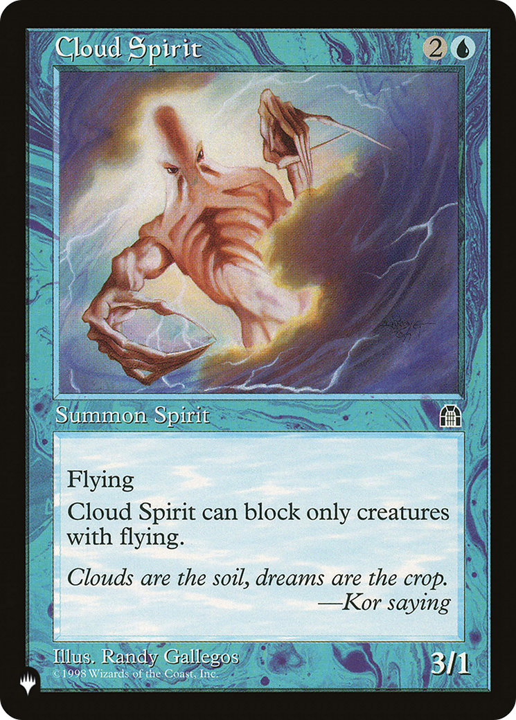 Cloud Spirit [The List Reprints] | Exor Games Truro