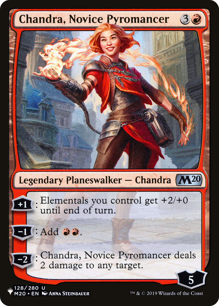 Chandra, Novice Pyromancer [The List Reprints] | Exor Games Truro