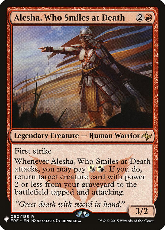 Alesha, Who Smiles at Death [Mystery Booster] | Exor Games Truro