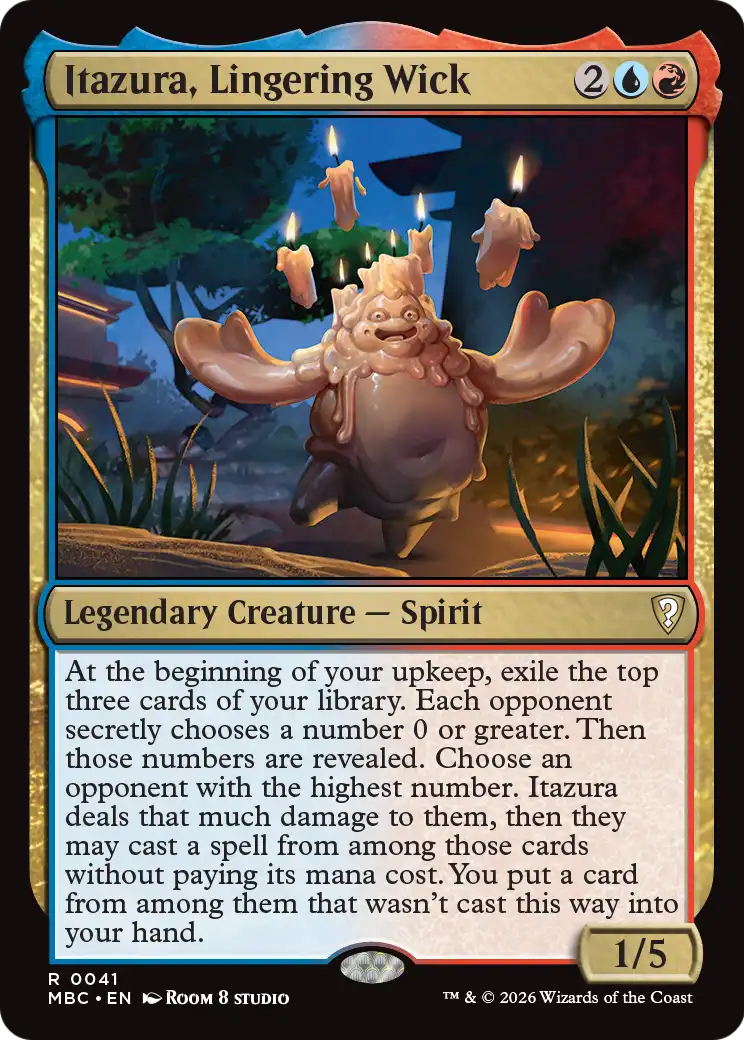Itazura, Lingering Wick [Mystery Booster: Commander Edition] | Exor Games Truro