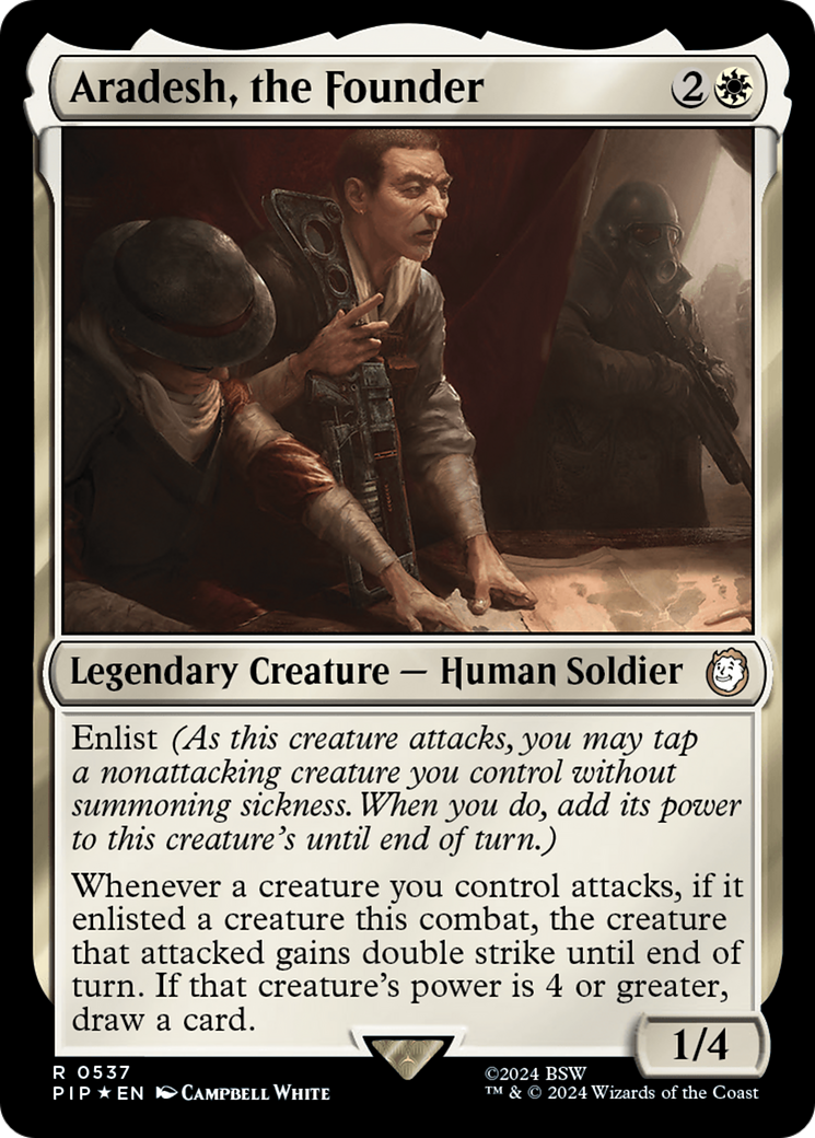 Aradesh, the Founder (Surge Foil) [Fallout] | Exor Games Truro