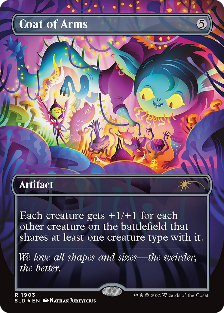 Coat of Arms (Double Rainbow Foil) [Secret Lair Drop Series] | Exor Games Truro