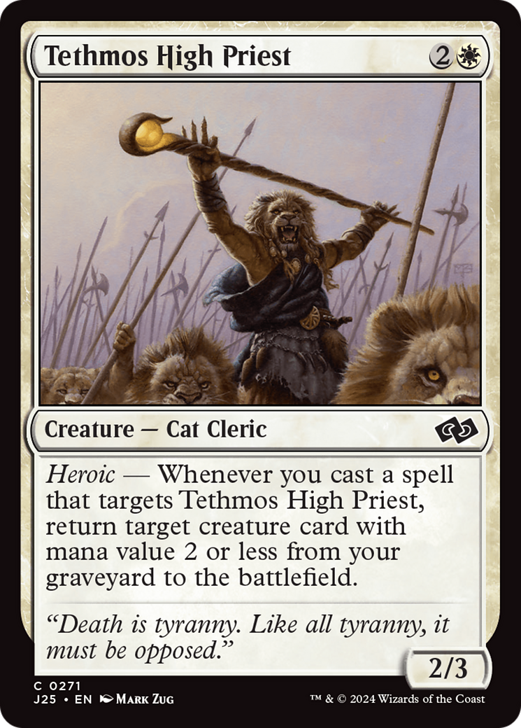 Tethmos High Priest [Foundations Jumpstart] | Exor Games Truro