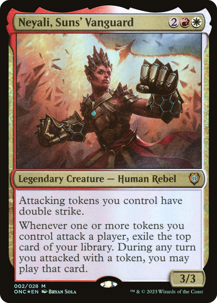 Neyali, Suns' Vanguard [Phyrexia: All Will Be One Commander] | Exor Games Truro