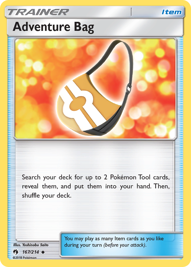 Adventure Bag (167/214) [Sun & Moon: Lost Thunder] | Exor Games Truro