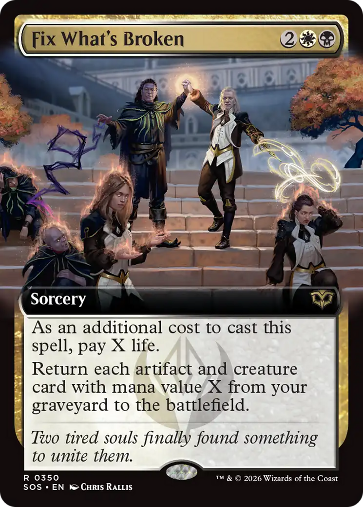 Fix What's Broken (Extended Art) [Secrets of Strixhaven] | Exor Games Truro