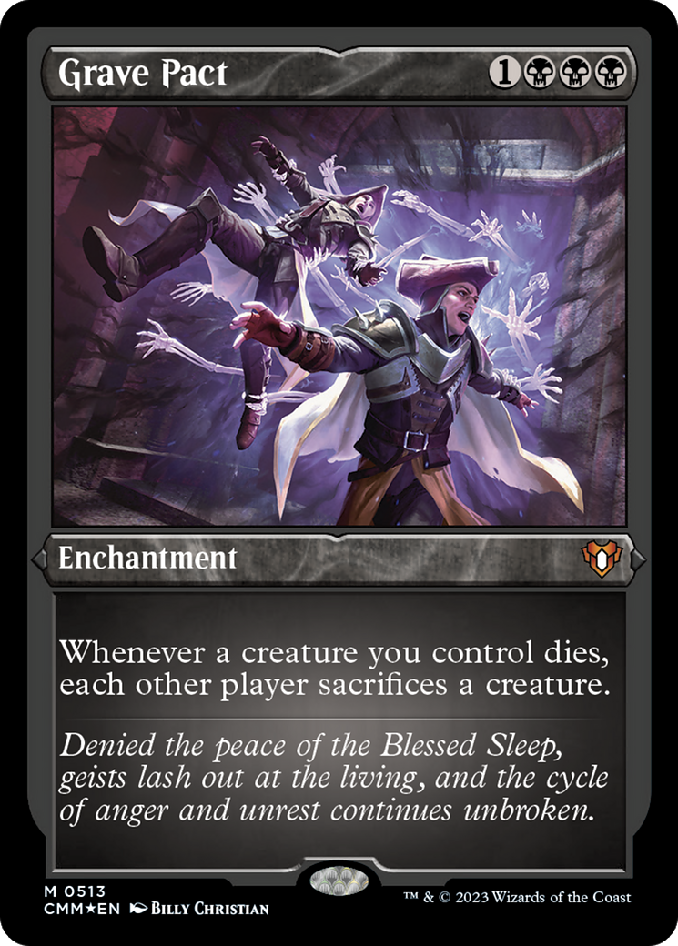 Grave Pact (Foil Etched) [Commander Masters] | Exor Games Truro