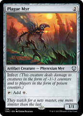 Plague Myr [Phyrexia: All Will Be One Commander] | Exor Games Truro