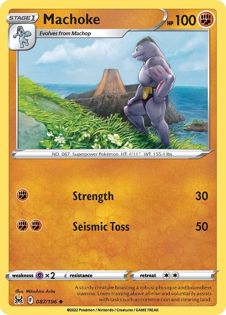 Machoke (087/196) [Sword & Shield: Lost Origin] | Exor Games Truro