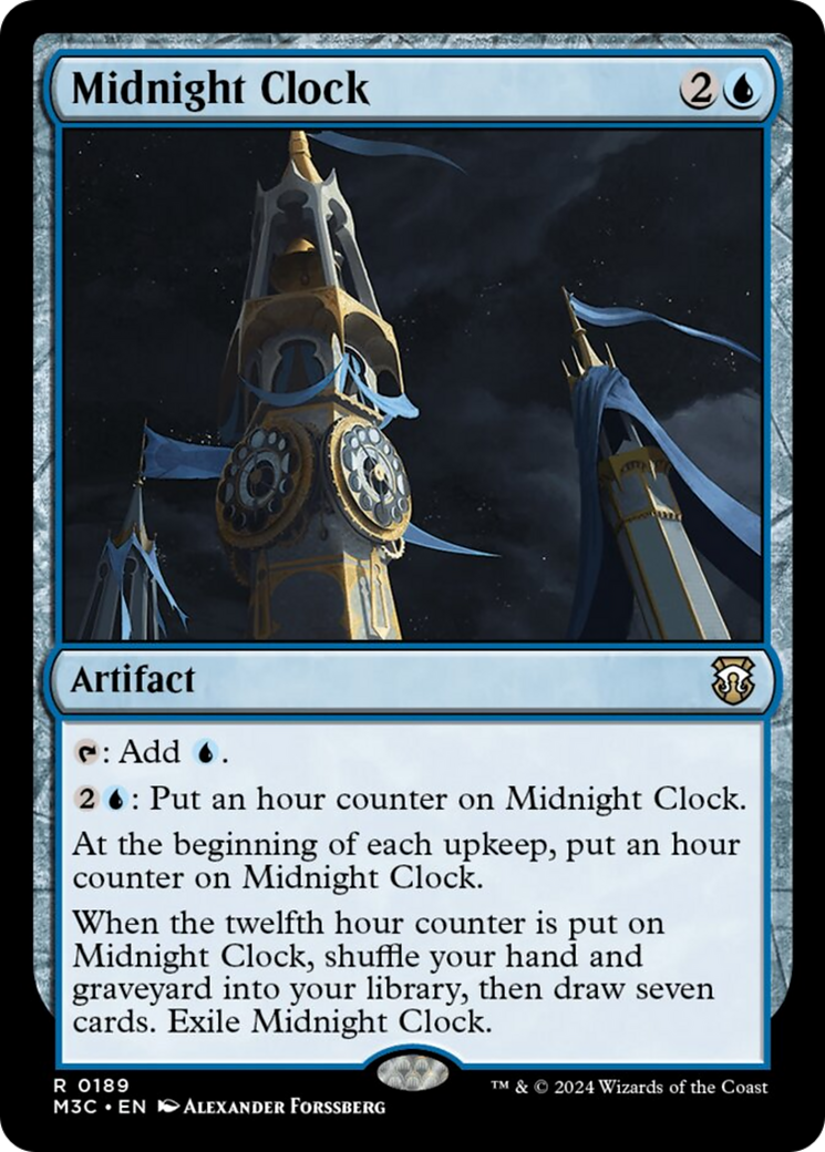 Midnight Clock [Modern Horizons 3 Commander] | Exor Games Truro