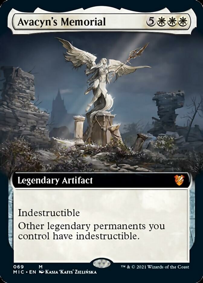 Avacyn's Memorial (Extended Art) [Innistrad: Midnight Hunt Commander] | Exor Games Truro