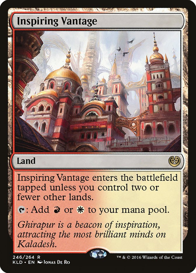 Inspiring Vantage [Kaladesh] | Exor Games Truro