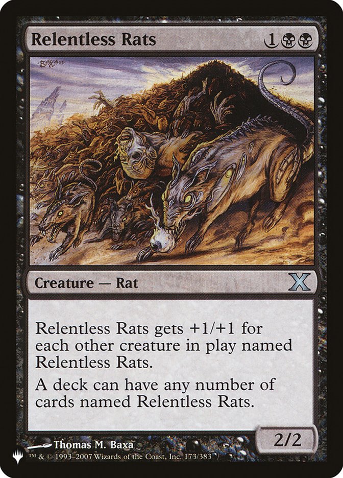 Relentless Rats [The List] | Exor Games Truro