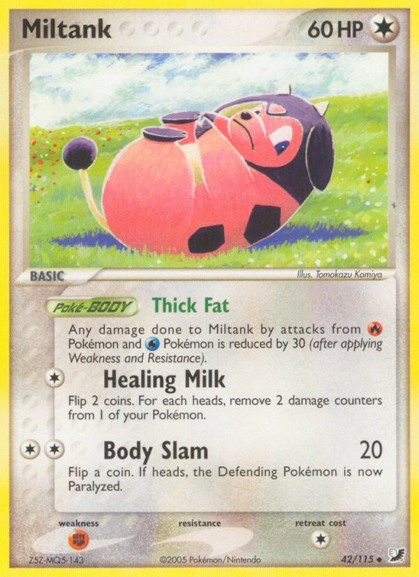 Miltank (42/115) [EX: Unseen Forces] | Exor Games Truro
