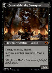 Jerren, Corrupted Bishop // Ormendahl, the Corrupted [Innistrad: Midnight Hunt] | Exor Games Truro
