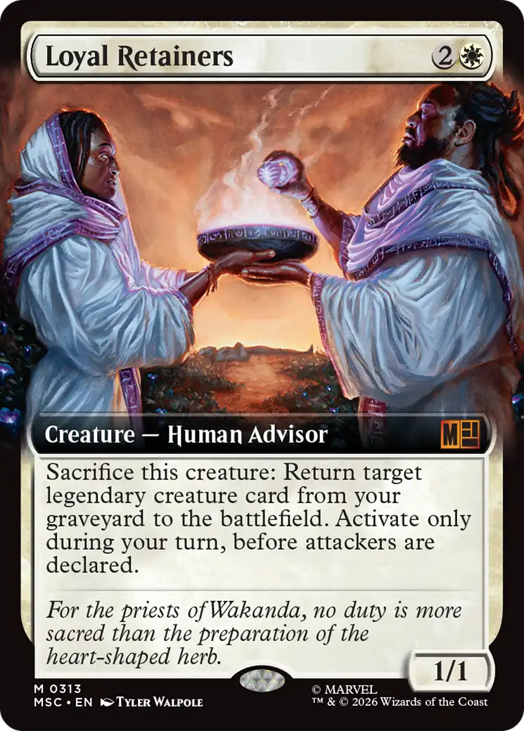 Loyal Retainers (Extended Art) [Marvel Super Heroes Commander] | Exor Games Truro