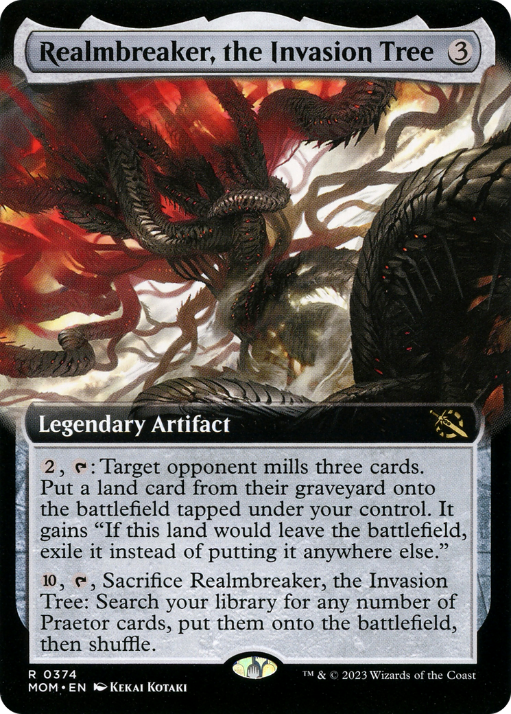 Realmbreaker, the Invasion Tree (Extended Art) [March of the Machine] | Exor Games Truro