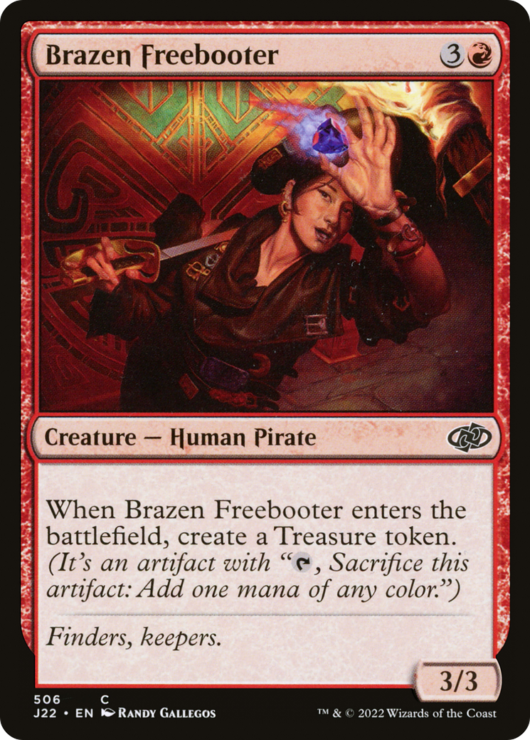 Brazen Freebooter [Jumpstart 2022] | Exor Games Truro