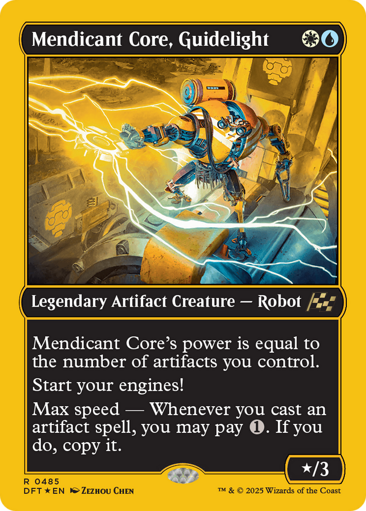Mendicant Core, Guidelight (First-Place Foil) [Aetherdrift] | Exor Games Truro