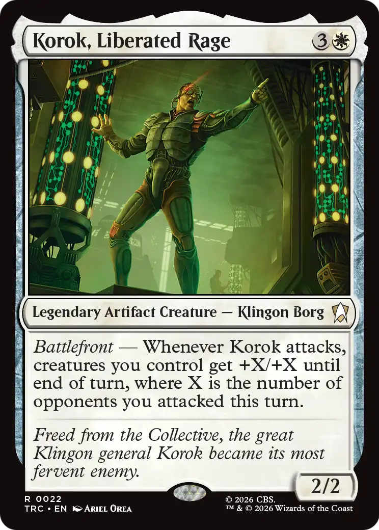 Korok, Liberated Rage [Star Trek Commander] | Exor Games Truro
