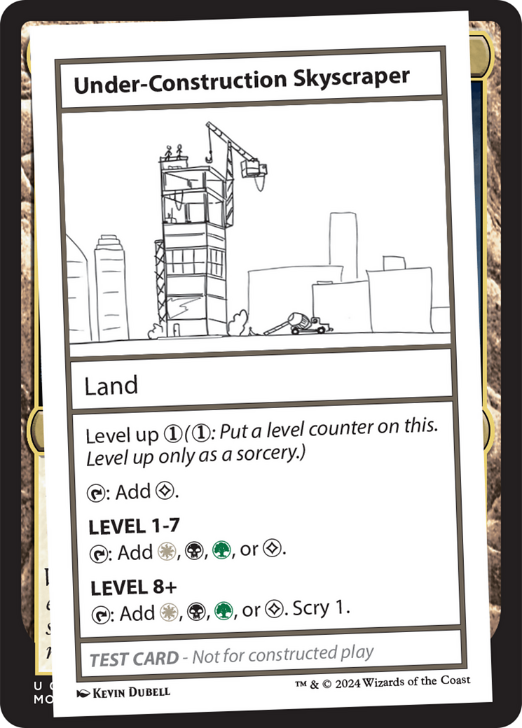 Under-Construction Skyscraper [Mystery Booster 2 Playtest Cards] | Exor Games Truro