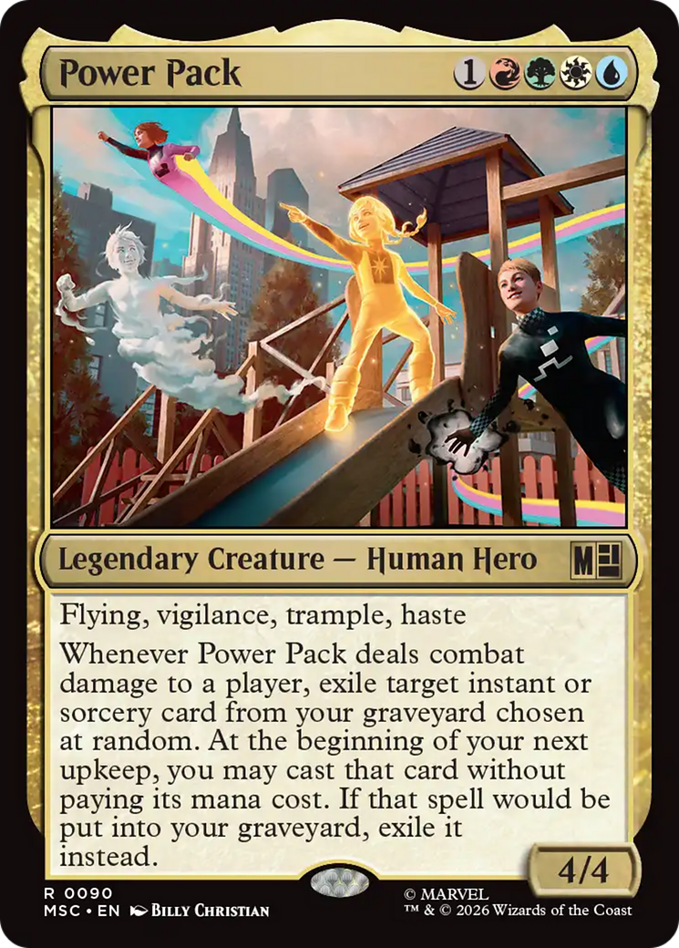 Power Pack (Surge Foil) [Marvel Super Heroes Commander] | Exor Games Truro