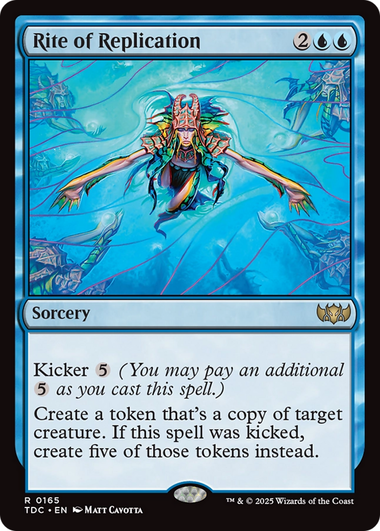 Rite of Replication [Tarkir: Dragonstorm Commander] | Exor Games Truro
