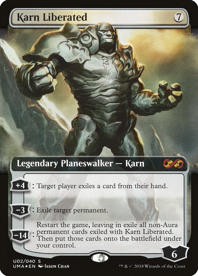 Karn Liberated (Topper) [Ultimate Masters Box Topper] | Exor Games Truro