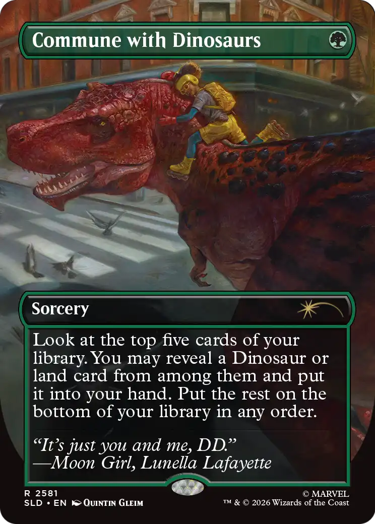 Commune with Dinosaurs [Secret Lair Drop Series] | Exor Games Truro