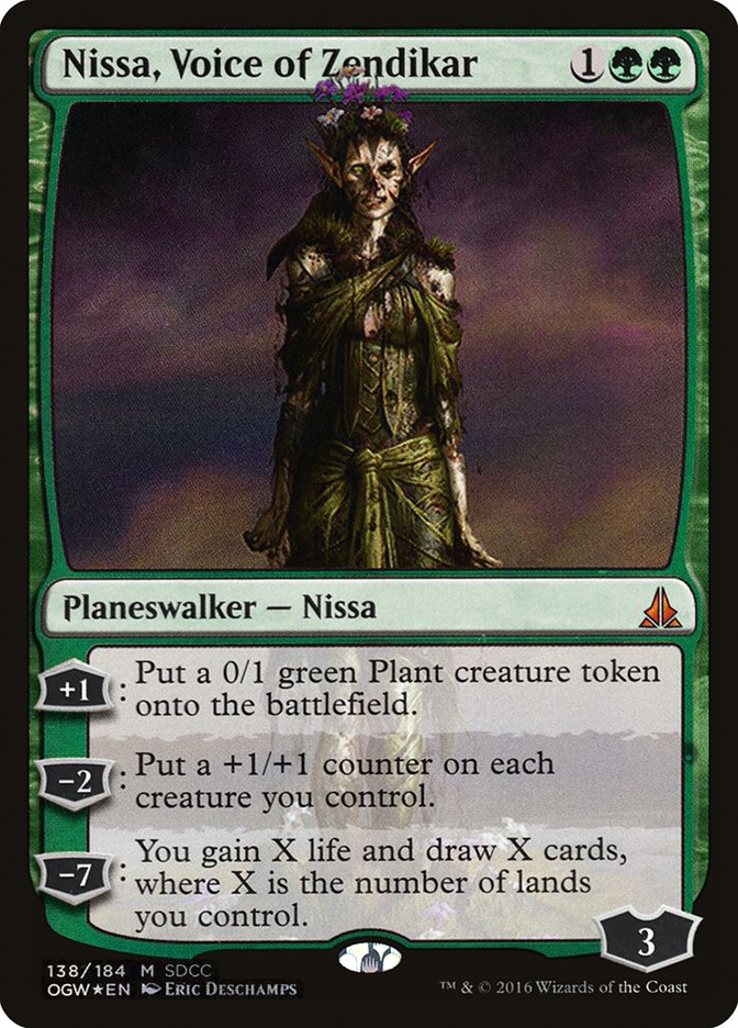 Nissa, Voice of Zendikar [San Diego Comic-Con 2016] | Exor Games Truro