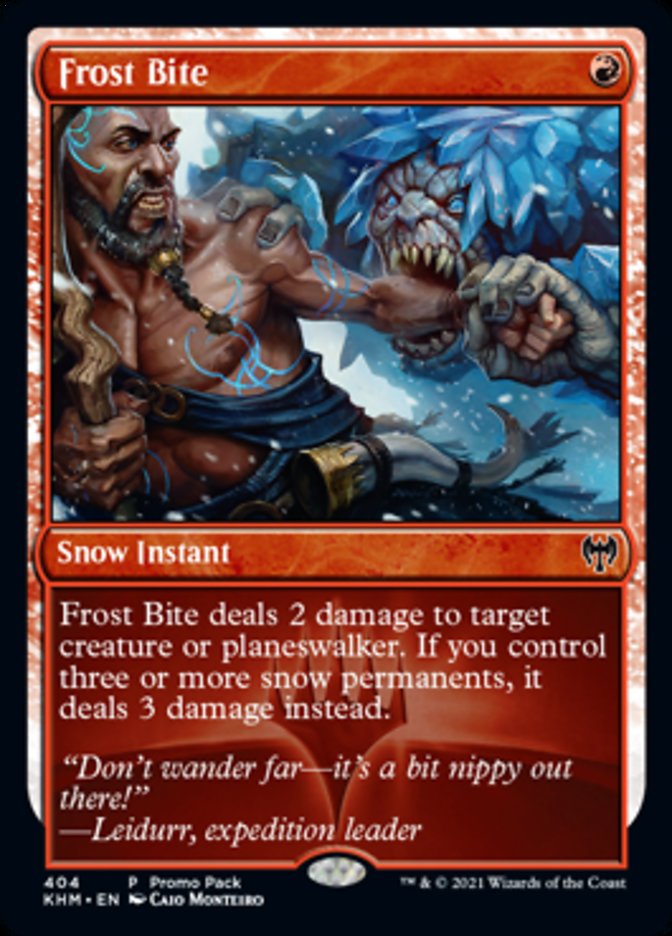 Frost Bite (Promo Pack) [Kaldheim Promos] | Exor Games Truro